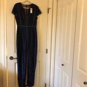 Blue BCBG full length dress